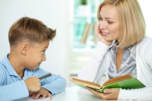 Speech Therapist with Kid